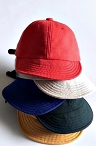 이중지캡 모자~ ( 빨강.노랑.초록.파랑.크림) (s-m)